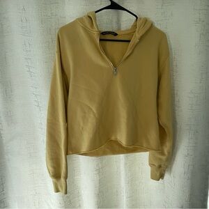 Abercrombie & Fitch Yellow Hoodie